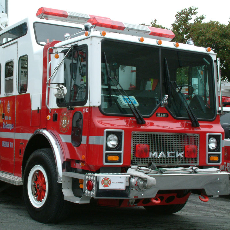 Ville de Saint-Georges fait l’acquisition d’un nouveau camion incendie