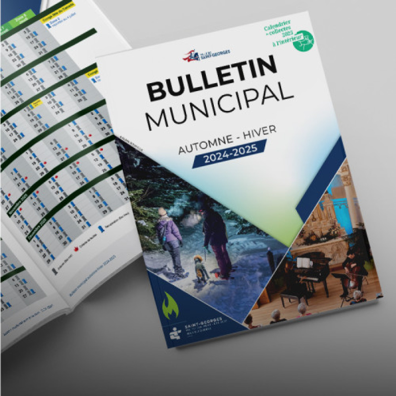 Le bulletin municipal automne-hiver est actuellement disponible en ligne